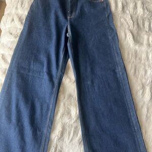 GAP High-Rise Stride Jeans in Dark Blue (Tall)
